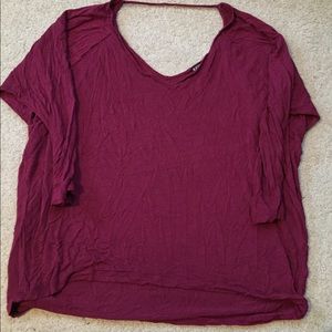 Express 3/4 sleeve shirt